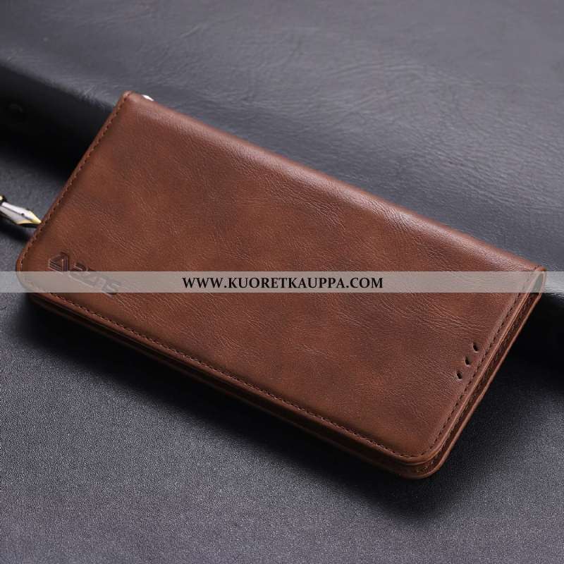 Kuori Honor 20 Pro, Kuoret Honor 20 Pro, Kotelo Honor 20 Pro Nahkakuori Salkku Simpukka Kortti Punai