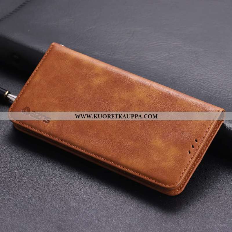 Kuori Honor 20 Pro, Kuoret Honor 20 Pro, Kotelo Honor 20 Pro Nahkakuori Salkku Simpukka Kortti Punai