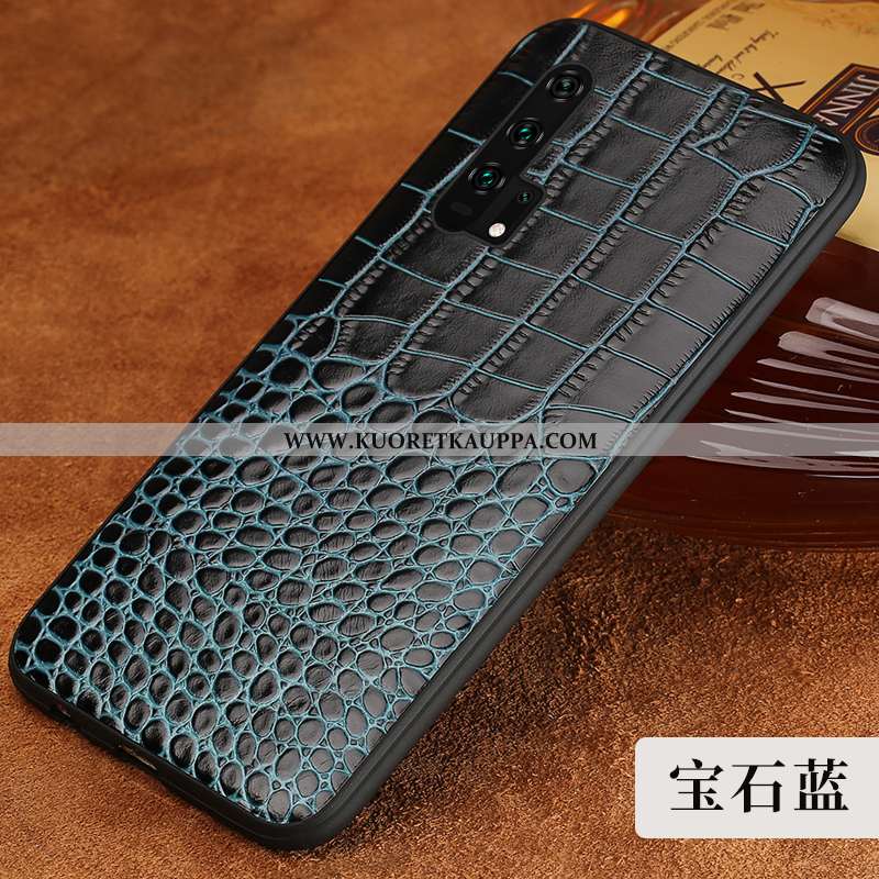 Kuori Honor 20 Pro, Kuoret Honor 20 Pro, Kotelo Honor 20 Pro Nahkakuori Ylellisyys Aito Nahka Liiket