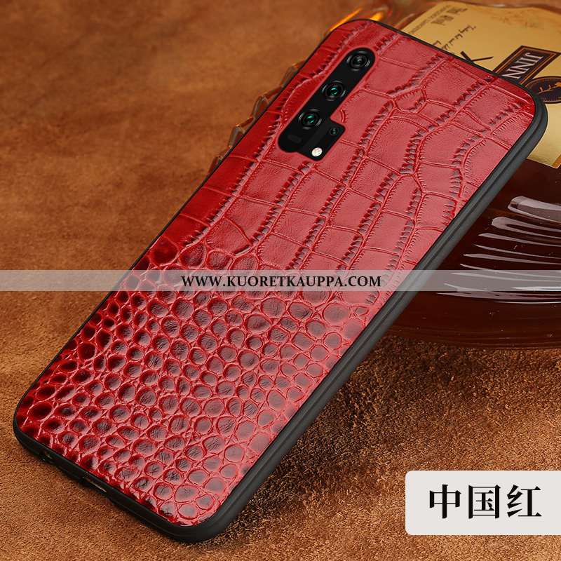 Kuori Honor 20 Pro, Kuoret Honor 20 Pro, Kotelo Honor 20 Pro Nahkakuori Ylellisyys Aito Nahka Liiket