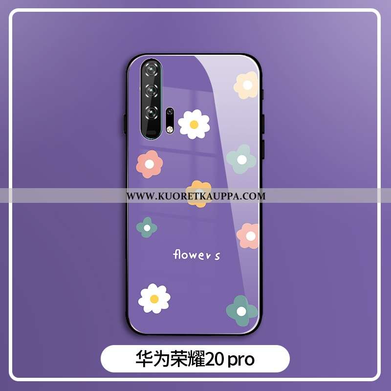 Kuori Honor 20 Pro, Kuoret Honor 20 Pro, Kotelo Honor 20 Pro Persoonallisuus Luova Vaalean Lasi Sili