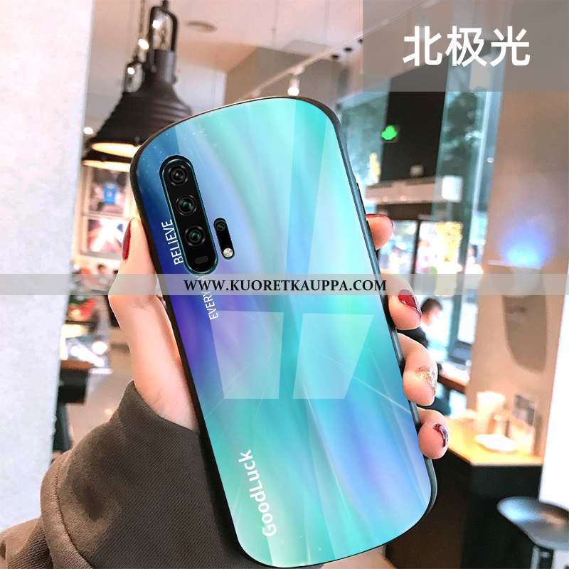 Kuori Honor 20 Pro, Kuoret Honor 20 Pro, Kotelo Honor 20 Pro Persoonallisuus Luova Viileä Lasi Vihre