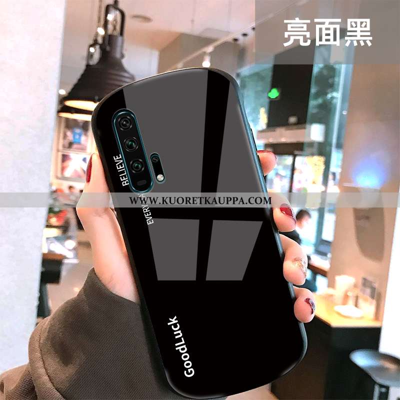 Kuori Honor 20 Pro, Kuoret Honor 20 Pro, Kotelo Honor 20 Pro Persoonallisuus Luova Viileä Lasi Vihre