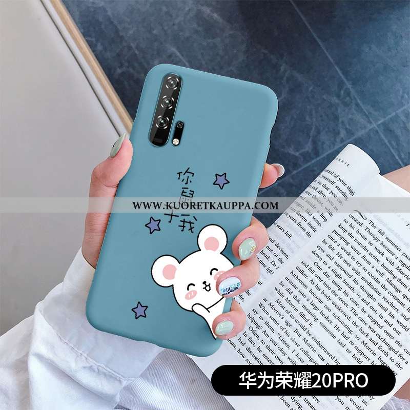 Kuori Honor 20 Pro, Kuoret Honor 20 Pro, Kotelo Honor 20 Pro Pesty Suede Persoonallisuus Rotta Puhel