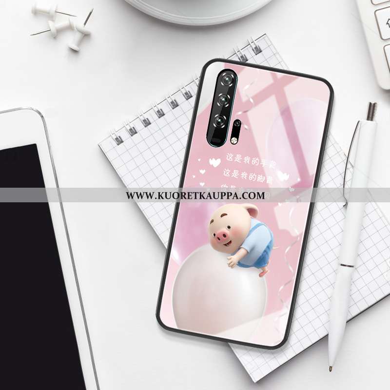 Kuori Honor 20 Pro, Kuoret Honor 20 Pro, Kotelo Honor 20 Pro Silikoni Suojaus Suuntaus Jauhe Pinkki