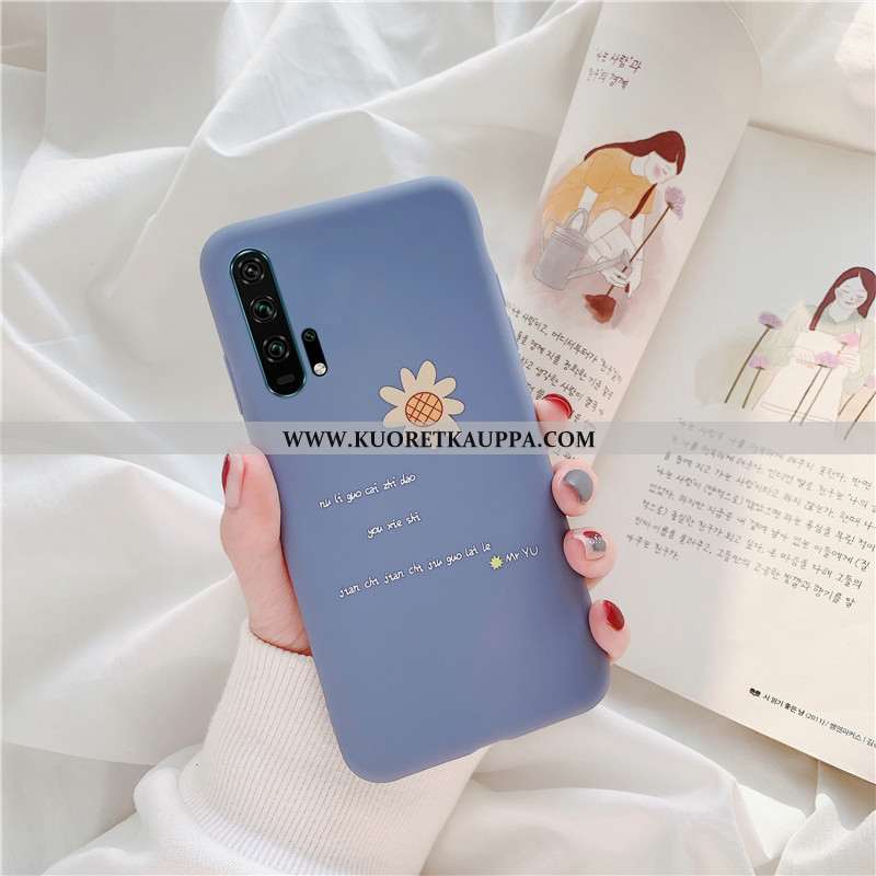 Kuori Honor 20 Pro, Kuoret Honor 20 Pro, Kotelo Honor 20 Pro Suojaus Pesty Suede Puhelimen Silikoni 