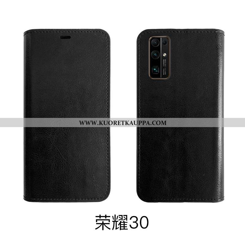 Kuori Honor 30, Kuoret Honor 30, Kotelo Honor 30 Aito Nahka Vuosikerta Kova Pehmeä Neste Mustat