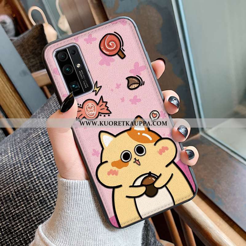 Kuori Honor 30, Kuoret Honor 30, Kotelo Honor 30 Kukkakuvio Suojaus Puhelimen Kani Muokata Keltaiset