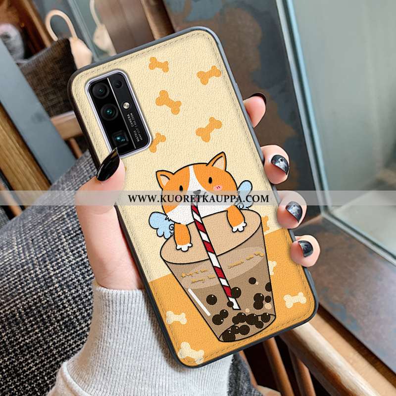 Kuori Honor 30, Kuoret Honor 30, Kotelo Honor 30 Kukkakuvio Suojaus Puhelimen Kani Muokata Keltaiset