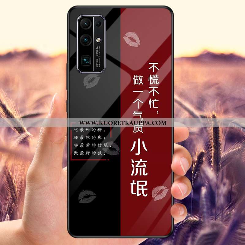 Kuori Honor 30, Kuoret Honor 30, Kotelo Honor 30 Lasi Muokata Puhelimen Musta Karkaisu Mustat