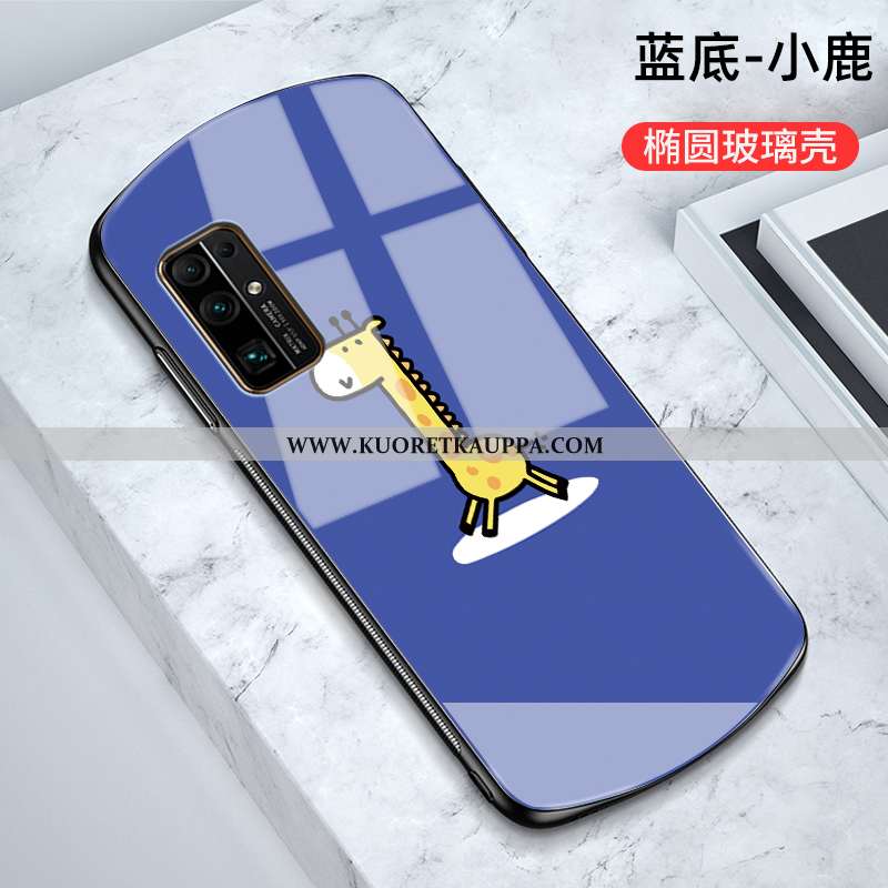 Kuori Honor 30, Kuoret Honor 30, Kotelo Honor 30 Suojaus Lasi All Inclusive Peili Sarjakuva Valkoine