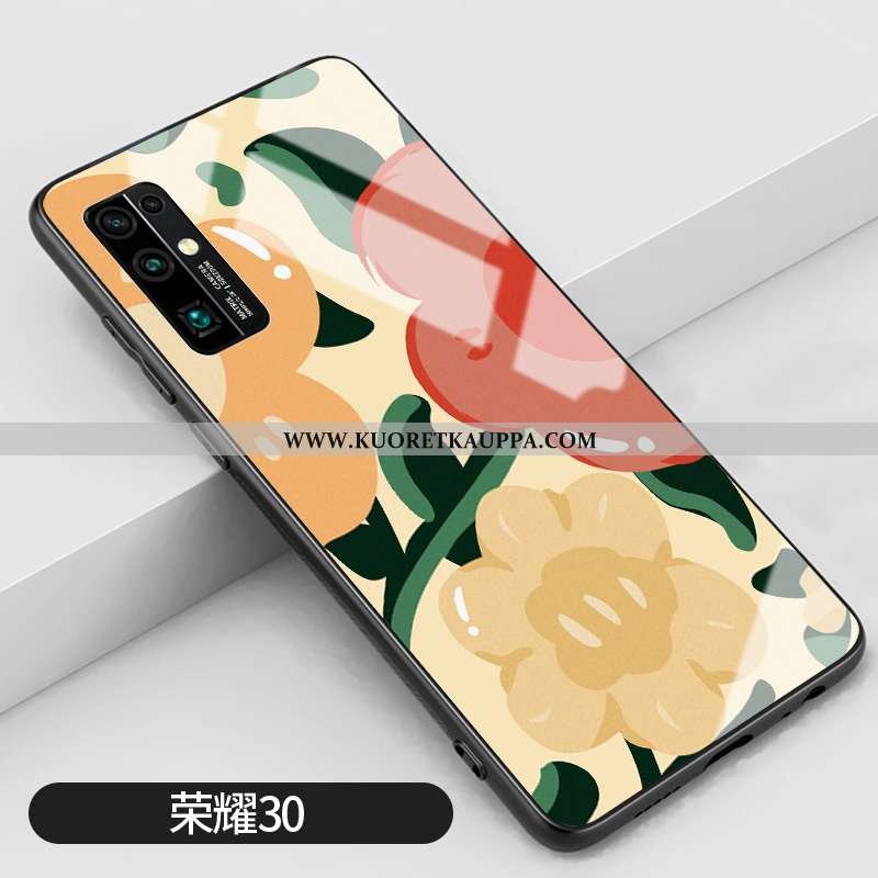 Kuori Honor 30, Kuoret Honor 30, Kotelo Honor 30 Suojaus Lasi Vuosikerta Keltainen Silikoni Keltaise