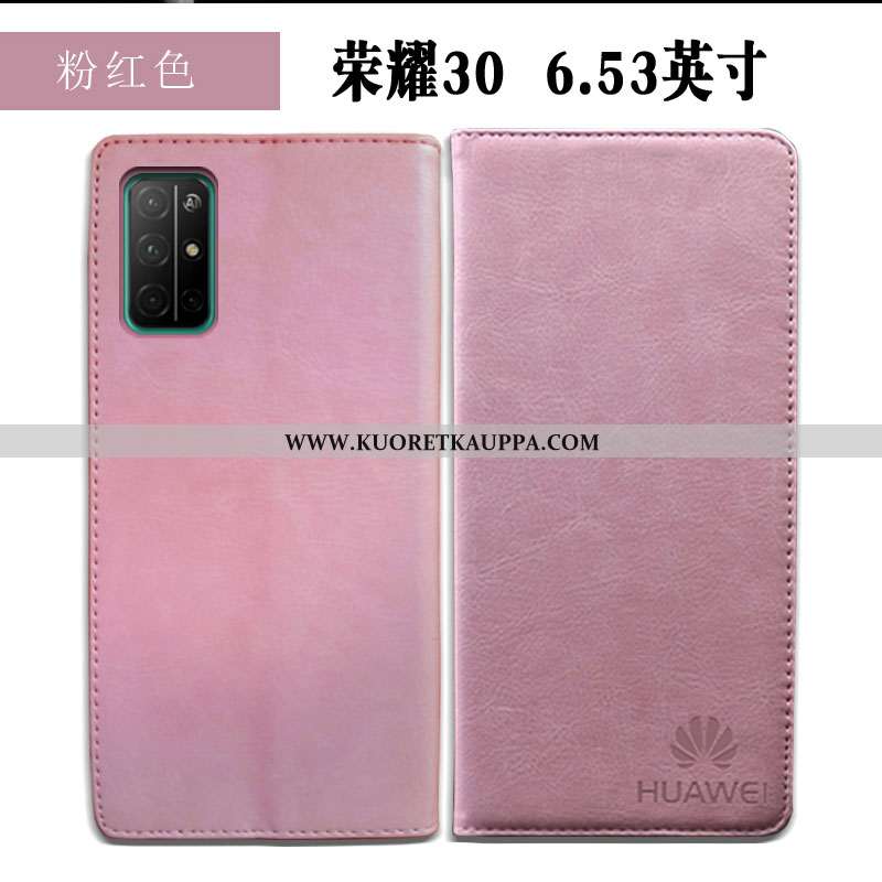 Kuori Honor 30, Kuoret Honor 30, Kotelo Honor 30 Suojaus Nahkakuori Tummansininen Yksinkertainen Mur