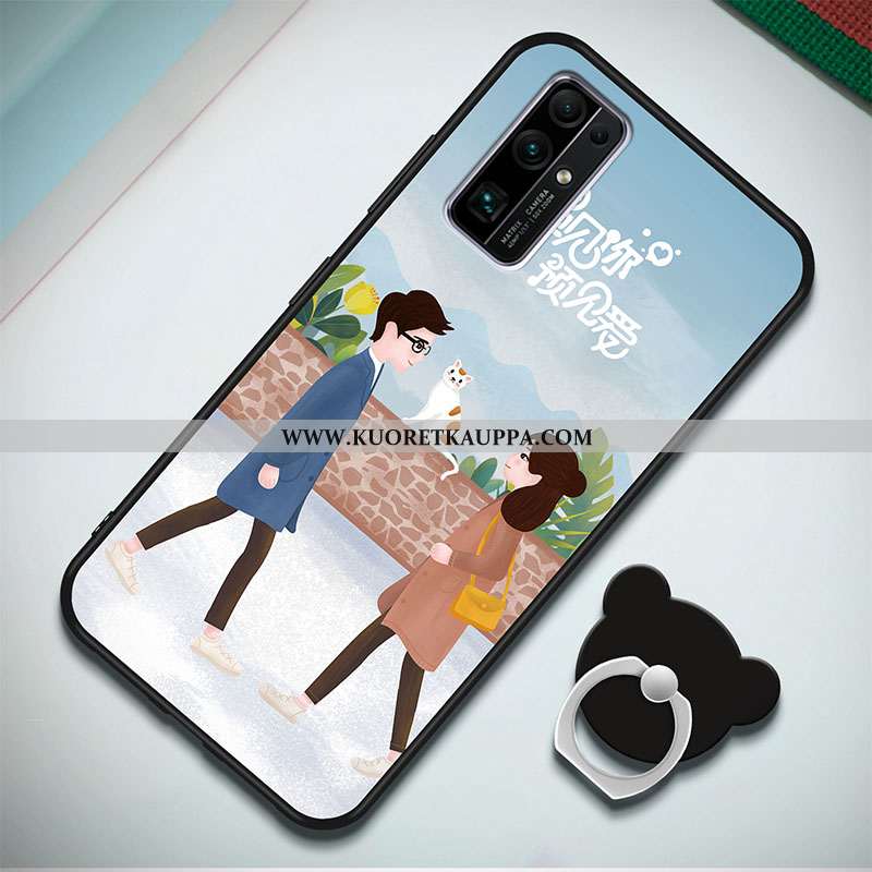 Kuori Honor 30, Kuoret Honor 30, Kotelo Honor 30 Suojaus Sarjakuva Puhelimen Uusi Tummansiniset