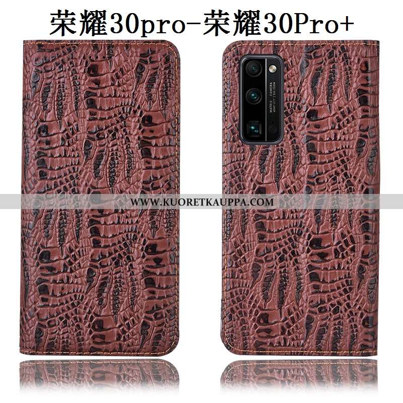 Kuori Honor 30 Pro, Kuoret Honor 30 Pro, Kotelo Honor 30 Pro Aito Nahka Suojaus All Inclusive Sinine
