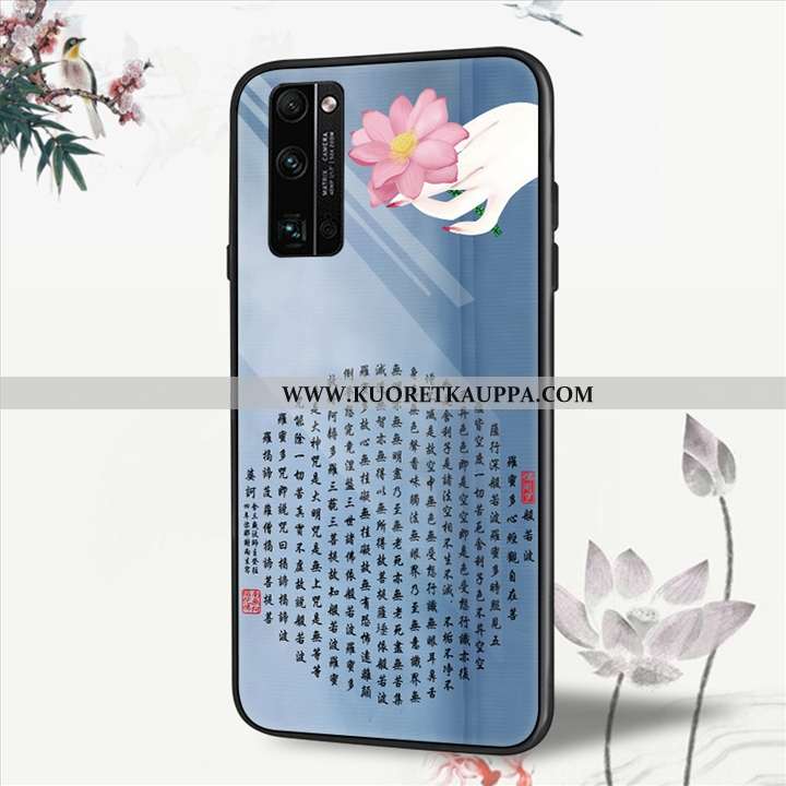 Kuori Honor 30 Pro, Kuoret Honor 30 Pro, Kotelo Honor 30 Pro Luova Suuntaus Lasi Puhelimen Sininen