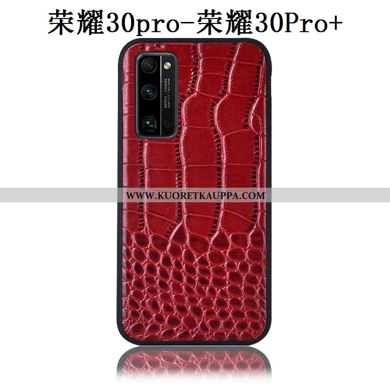Kuori Honor 30 Pro, Kuoret Honor 30 Pro, Kotelo Honor 30 Pro Nahkakuori Kukkakuvio Krokotiili Suojau