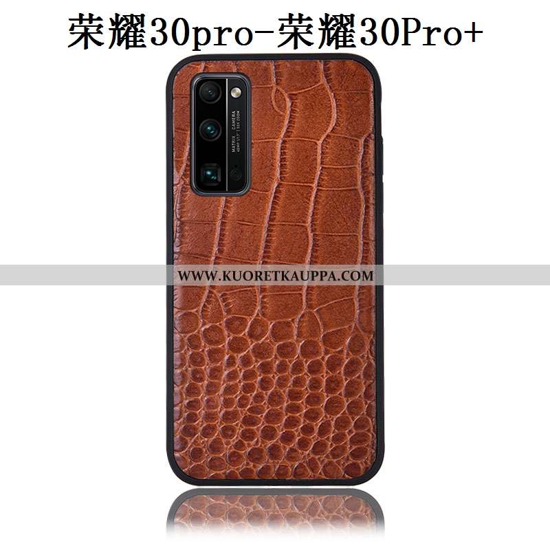 Kuori Honor 30 Pro, Kuoret Honor 30 Pro, Kotelo Honor 30 Pro Nahkakuori Kukkakuvio Krokotiili Suojau