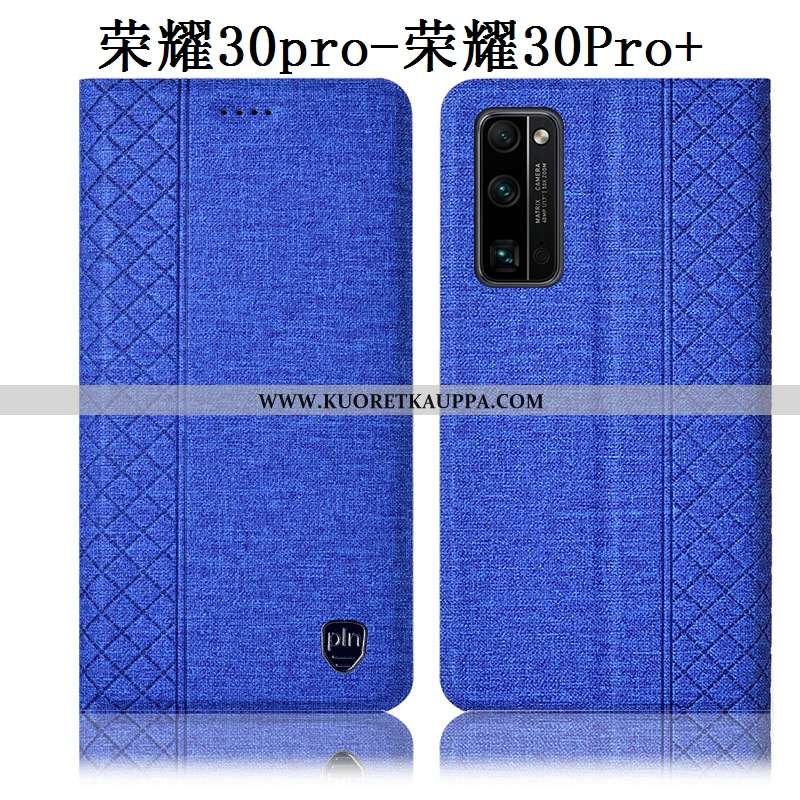 Kuori Honor 30 Pro, Kuoret Honor 30 Pro, Kotelo Honor 30 Pro Pellava Nahkakuori All Inclusive Suojau
