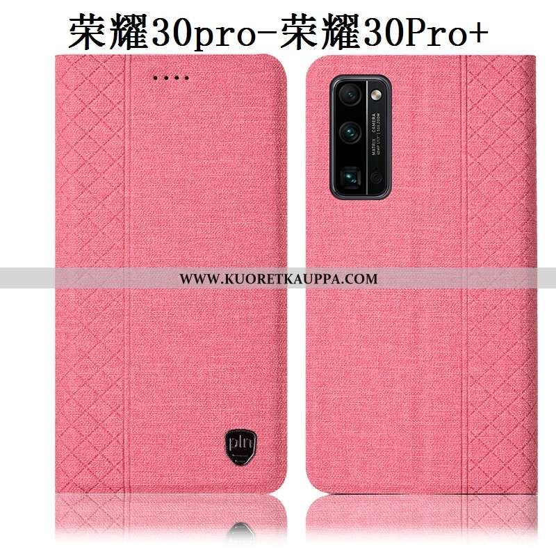 Kuori Honor 30 Pro, Kuoret Honor 30 Pro, Kotelo Honor 30 Pro Pellava Nahkakuori All Inclusive Suojau