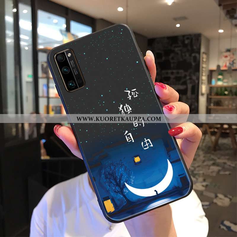 Kuori Honor 30 Pro, Kuoret Honor 30 Pro, Kotelo Honor 30 Pro Pesty Suede Persoonallisuus Valo Kiinal