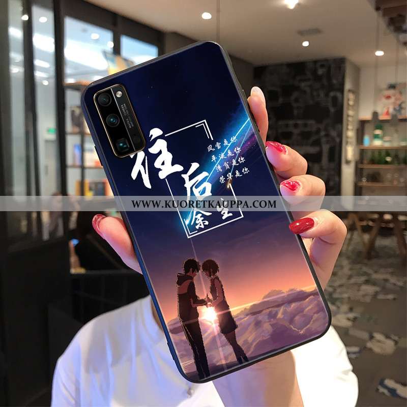 Kuori Honor 30 Pro, Kuoret Honor 30 Pro, Kotelo Honor 30 Pro Pesty Suede Persoonallisuus Valo Kiinal
