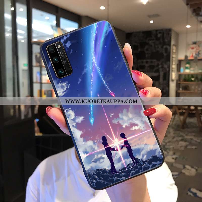 Kuori Honor 30 Pro, Kuoret Honor 30 Pro, Kotelo Honor 30 Pro Pesty Suede Persoonallisuus Valo Kiinal