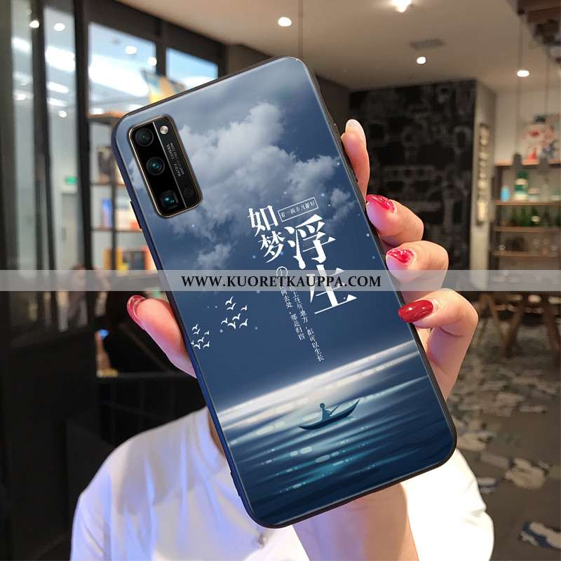 Kuori Honor 30 Pro, Kuoret Honor 30 Pro, Kotelo Honor 30 Pro Pesty Suede Persoonallisuus Valo Kiinal