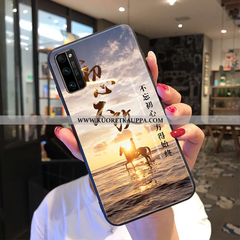Kuori Honor 30 Pro, Kuoret Honor 30 Pro, Kotelo Honor 30 Pro Pesty Suede Persoonallisuus Valo Kiinal