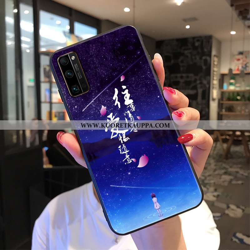 Kuori Honor 30 Pro, Kuoret Honor 30 Pro, Kotelo Honor 30 Pro Pesty Suede Persoonallisuus Valo Kiinal