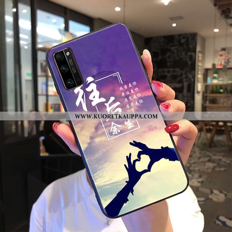 Kuori Honor 30 Pro, Kuoret Honor 30 Pro, Kotelo Honor 30 Pro Pesty Suede Persoonallisuus Valo Kiinal