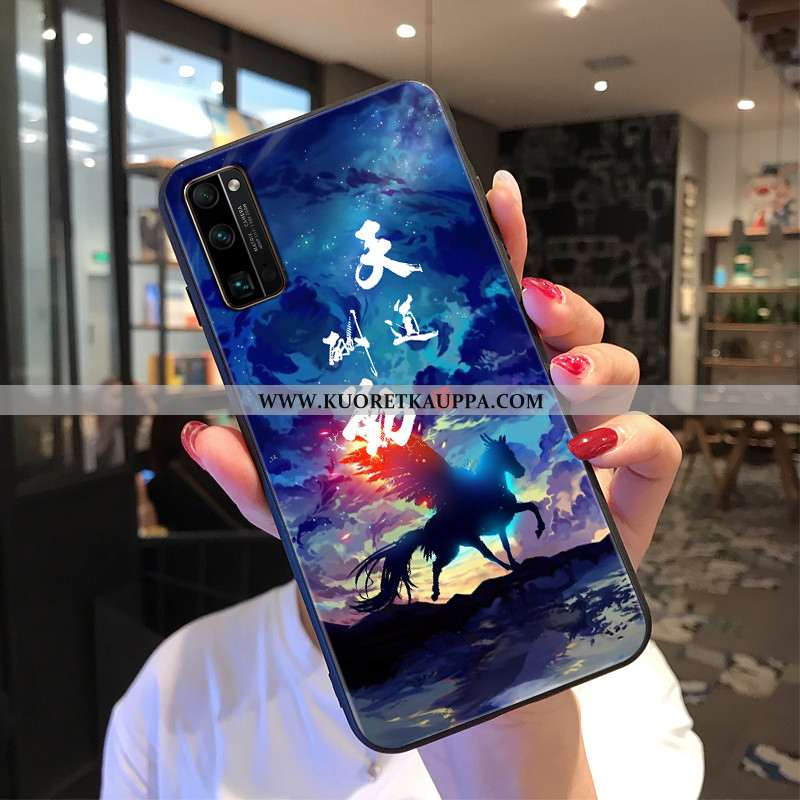 Kuori Honor 30 Pro, Kuoret Honor 30 Pro, Kotelo Honor 30 Pro Pesty Suede Persoonallisuus Valo Kiinal