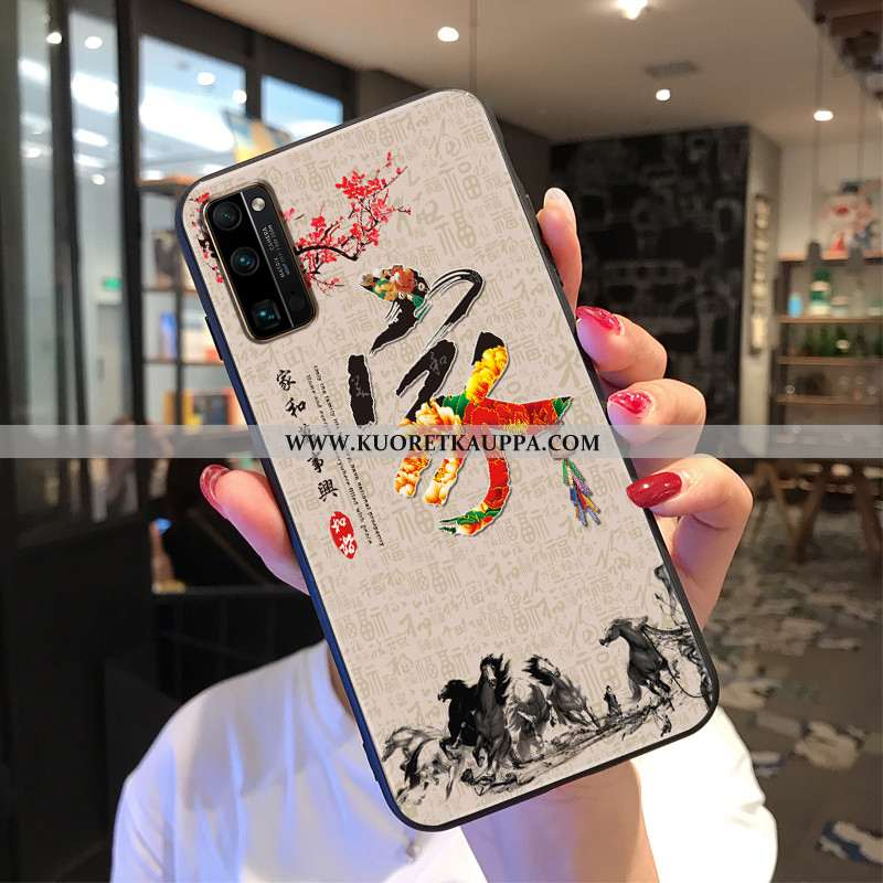 Kuori Honor 30 Pro, Kuoret Honor 30 Pro, Kotelo Honor 30 Pro Pesty Suede Persoonallisuus Valo Kiinal