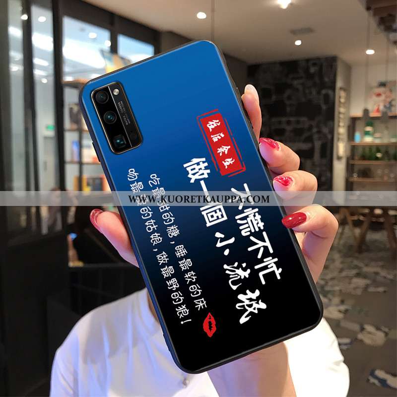 Kuori Honor 30 Pro, Kuoret Honor 30 Pro, Kotelo Honor 30 Pro Pesty Suede Persoonallisuus Valo Kiinal