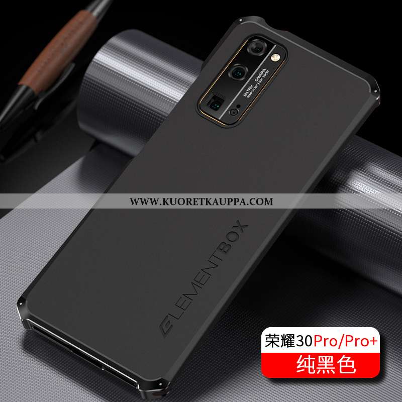 Kuori Honor 30 Pro, Kuoret Honor 30 Pro, Kotelo Honor 30 Pro Silikoni Metalli Suuntaus Suojaus Tumma