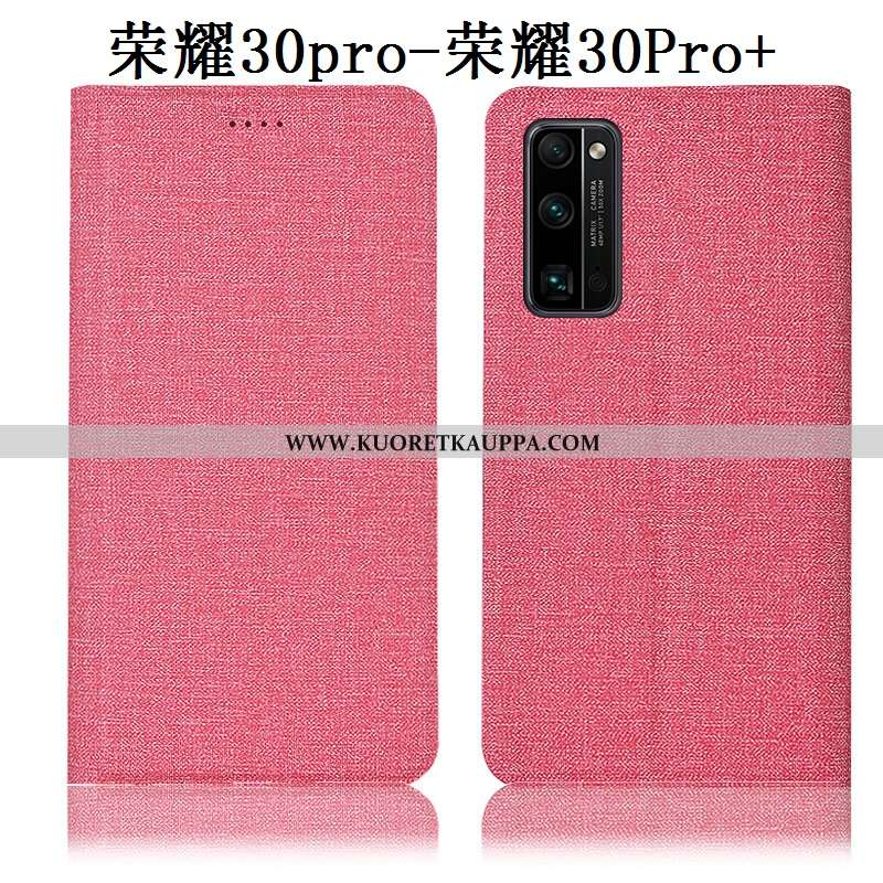 Kuori Honor 30 Pro, Kuoret Honor 30 Pro, Kotelo Honor 30 Pro Suojaus Pellava Nahkakuori Murtumaton H