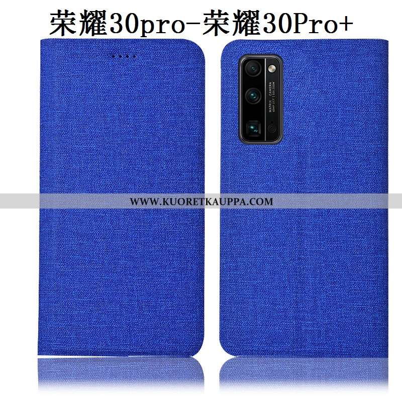 Kuori Honor 30 Pro, Kuoret Honor 30 Pro, Kotelo Honor 30 Pro Suojaus Pellava Nahkakuori Murtumaton H