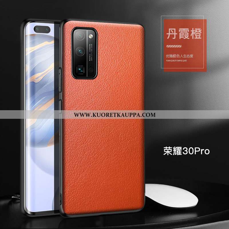 Kuori Honor 30 Pro, Kuoret Honor 30 Pro, Kotelo Honor 30 Pro Suuntaus Suojaus Oranssi Puhelimen
