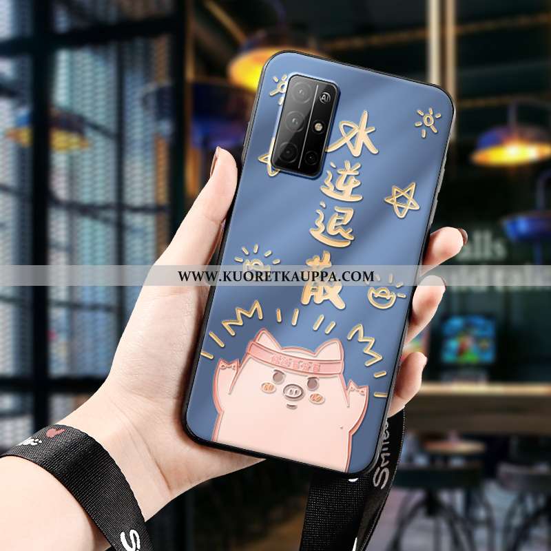 Kuori Honor 30s, Kuoret Honor 30s, Kotelo Honor 30s Ihana Pehmeä Neste Silikoni Sininen