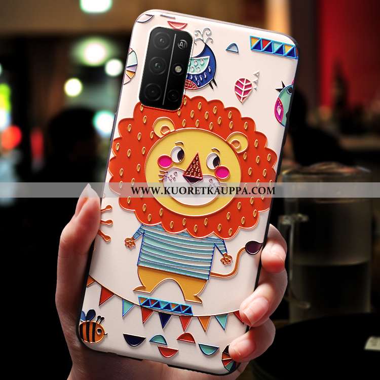 Kuori Honor 30s, Kuoret Honor 30s, Kotelo Honor 30s Kohokuviointi Suojaus Jauhe Puhelimen Pinkki