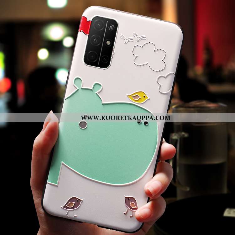 Kuori Honor 30s, Kuoret Honor 30s, Kotelo Honor 30s Kohokuviointi Suojaus Jauhe Puhelimen Pinkki