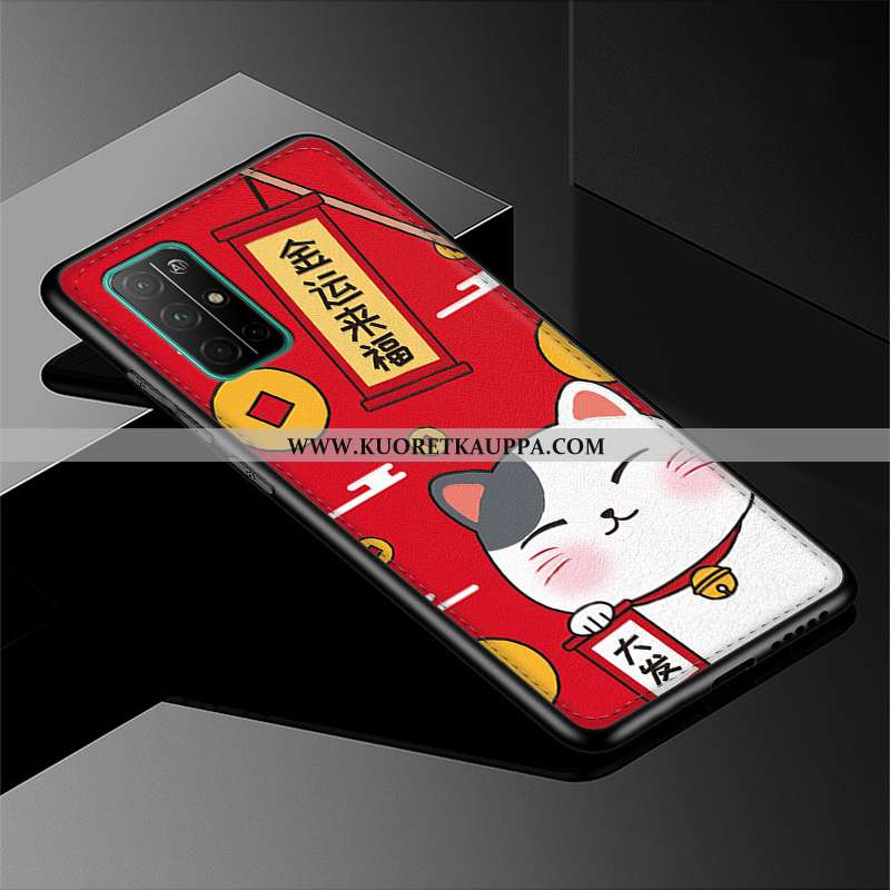 Kuori Honor 30s, Kuoret Honor 30s, Kotelo Honor 30s Kukkakuvio Pehmeä Neste Suojaus Kohokuviointi Pu