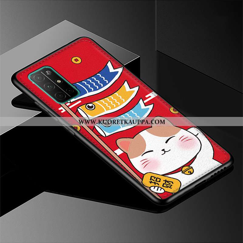 Kuori Honor 30s, Kuoret Honor 30s, Kotelo Honor 30s Kukkakuvio Pehmeä Neste Suojaus Kohokuviointi Pu