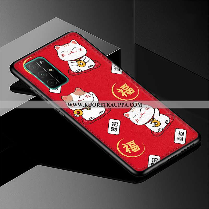 Kuori Honor 30s, Kuoret Honor 30s, Kotelo Honor 30s Kukkakuvio Pehmeä Neste Suojaus Kohokuviointi Pu