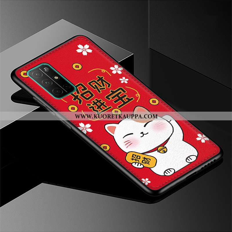 Kuori Honor 30s, Kuoret Honor 30s, Kotelo Honor 30s Kukkakuvio Pehmeä Neste Suojaus Kohokuviointi Pu