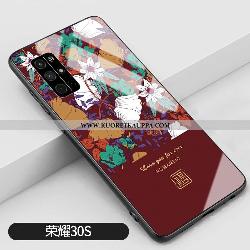 Kuori Honor 30s, Kuoret Honor 30s, Kotelo Honor 30s Luova Silikoni Net Red Puhelimen Vihreä