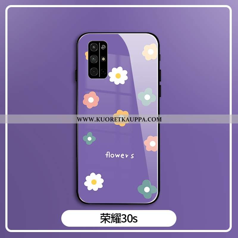 Kuori Honor 30s, Kuoret Honor 30s, Kotelo Honor 30s Luova Silikoni Tila Suojaus Violetti