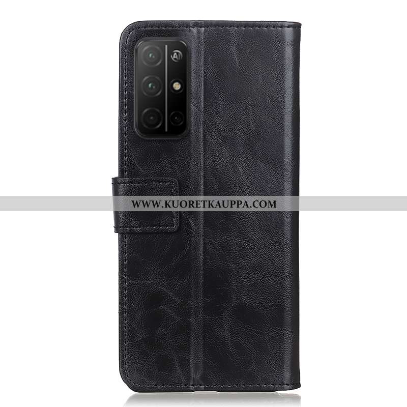 Kuori Honor 30s, Kuoret Honor 30s, Kotelo Honor 30s Nahkakuori Punainen Kortti Murtumaton Kaksipuoli