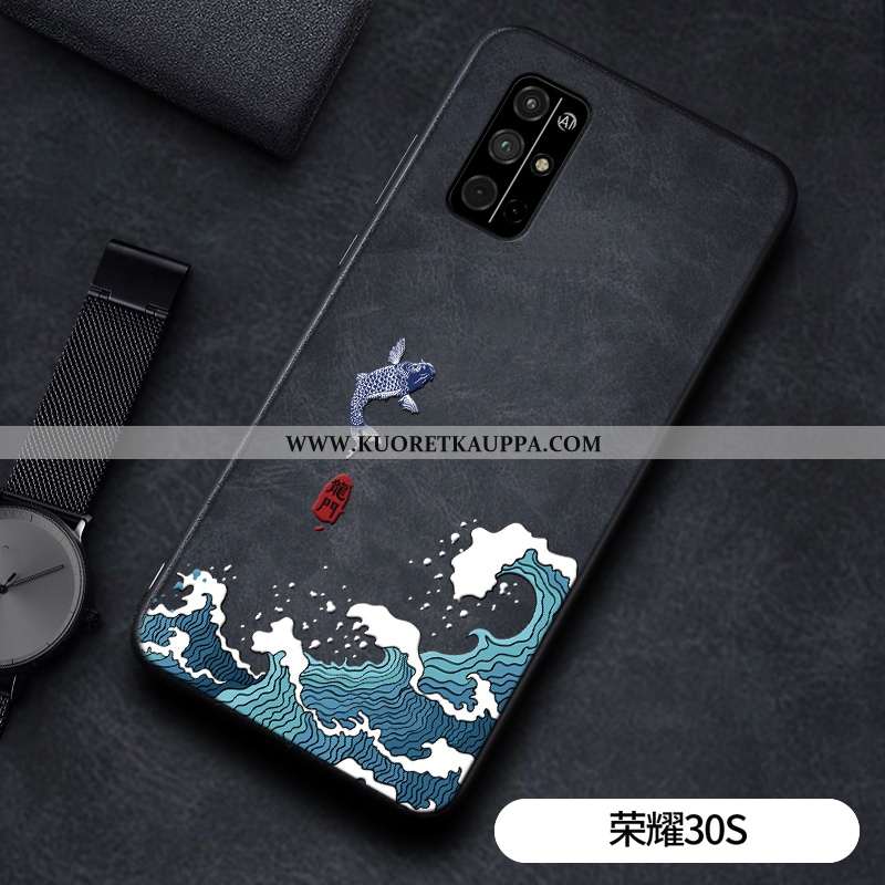 Kuori Honor 30s, Kuoret Honor 30s, Kotelo Honor 30s Pehmeä Neste Silikoni Kiinalainen Tyyli Kukkakuv