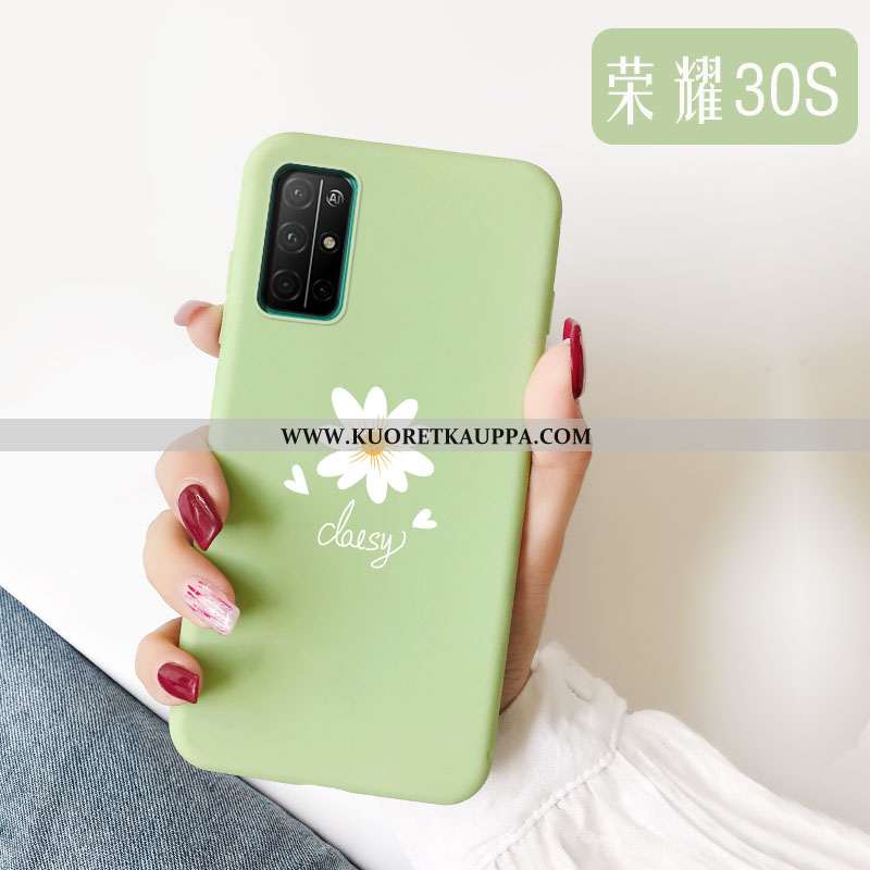 Kuori Honor 30s, Kuoret Honor 30s, Kotelo Honor 30s Persoonallisuus Luova Silikoni Puhelimen Vihreä